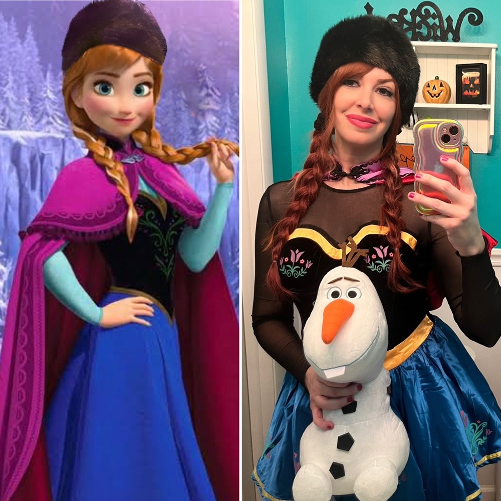 Dolls Kill Anna Frozen Costume Size Medium